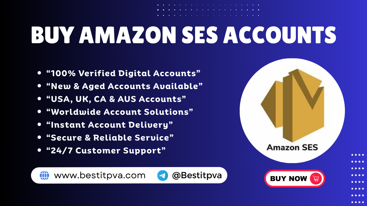 Buy Amazon SES Accounts