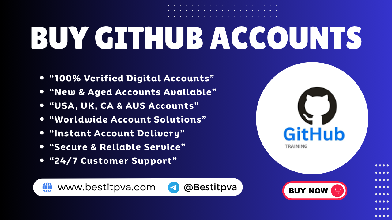 Buy GitHub Accounts
