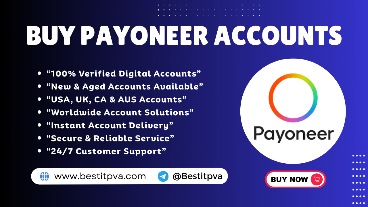 Buy Verified Payoneer Accounts